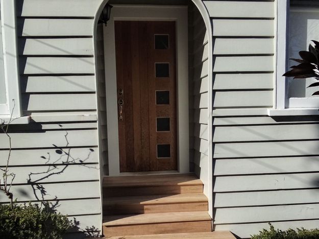 Vitex decking steps, Onehunga
