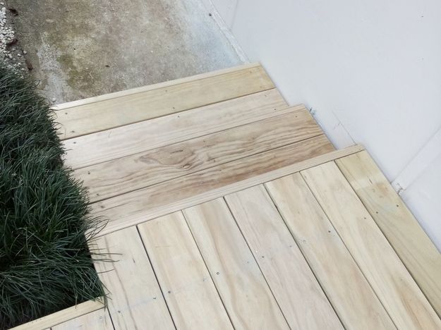 140 x 30 mm pine decking, One Tree Hill